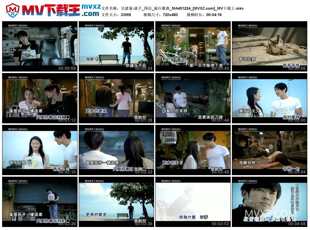 吴建豪-放手_国语_流行歌曲_MA401224